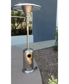 AZ Patio Heaters Commercial Patio Heater in Stainless Steel