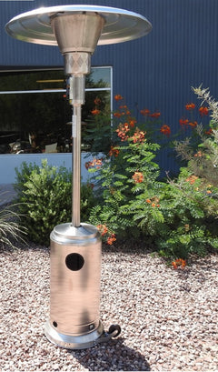 AZ Patio Heaters Commercial Patio Heater in Stainless Steel